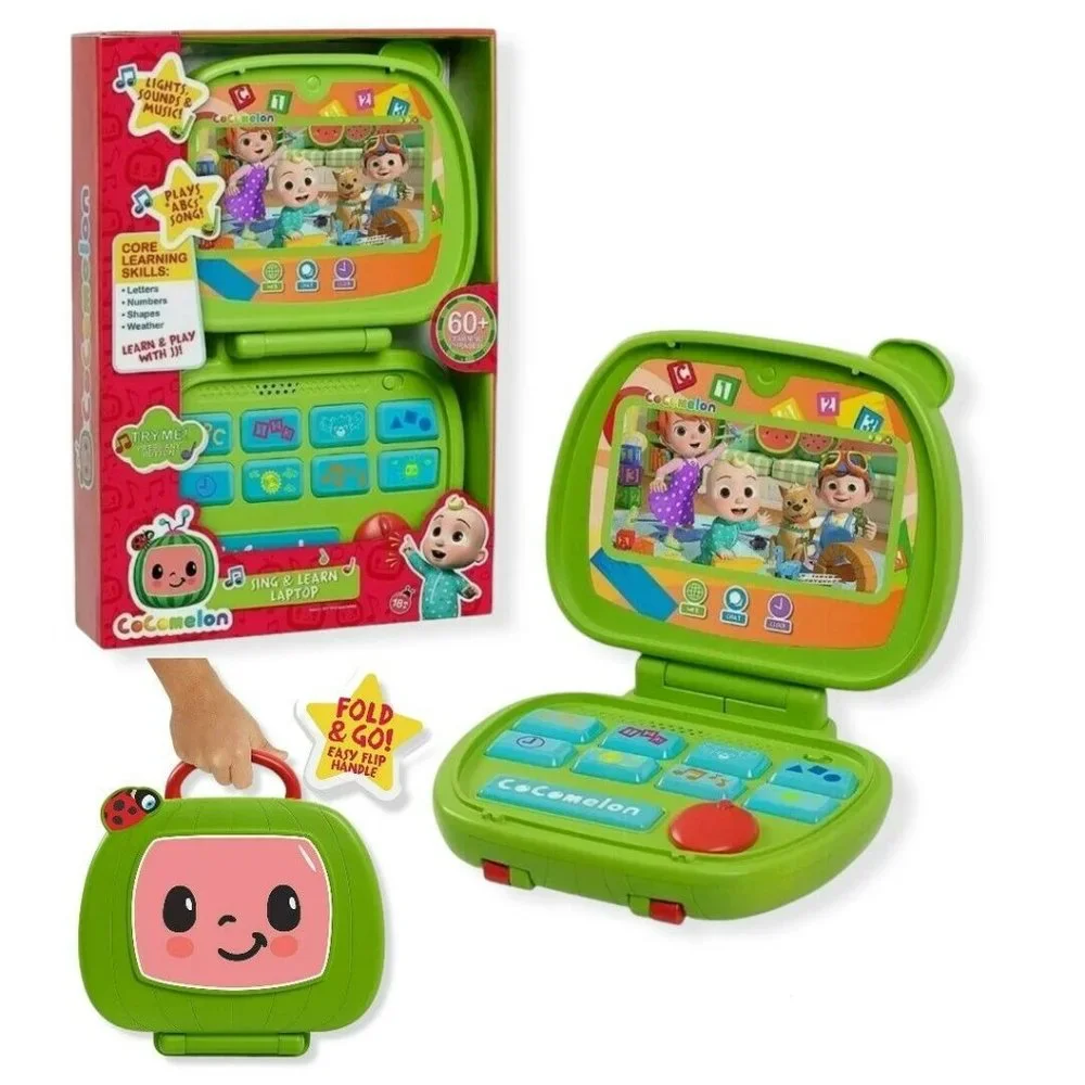 Cocomelon Laptop Toy Sing and Learn Kids Brand New Factory Sealed